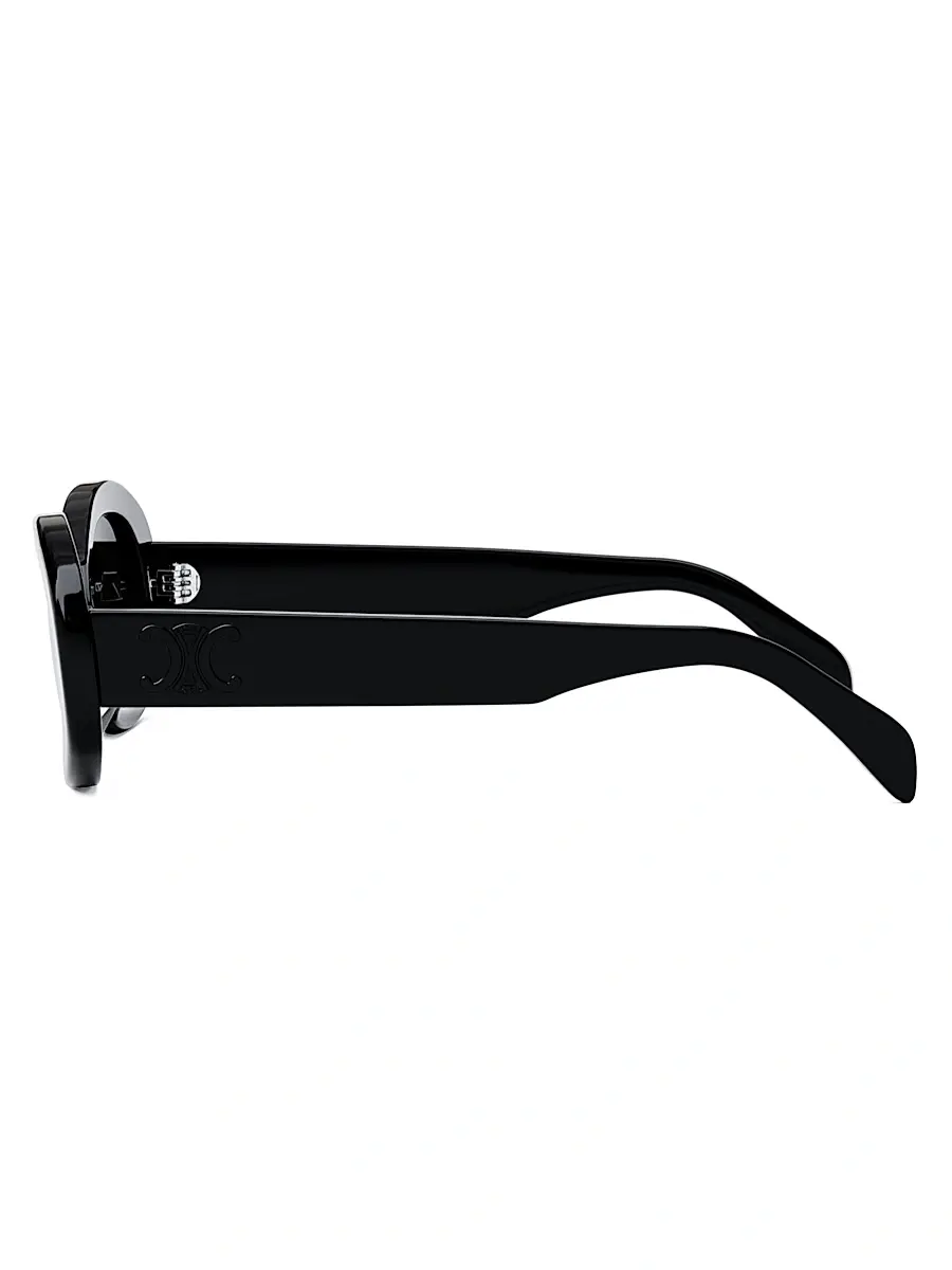 Celine Women's Triomphe 52MM Oval Sunglasses | Thumbnail 6 Celine Women's Triomphe 52MM Oval Sunglasses | Thumbnail 6