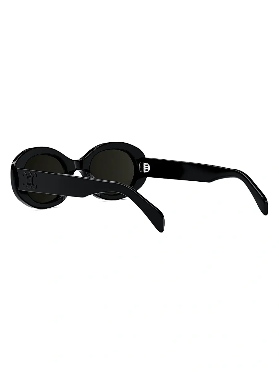 Celine Women's Triomphe 52MM Oval Sunglasses | Thumbnail 7 Celine Women's Triomphe 52MM Oval Sunglasses | Thumbnail 7