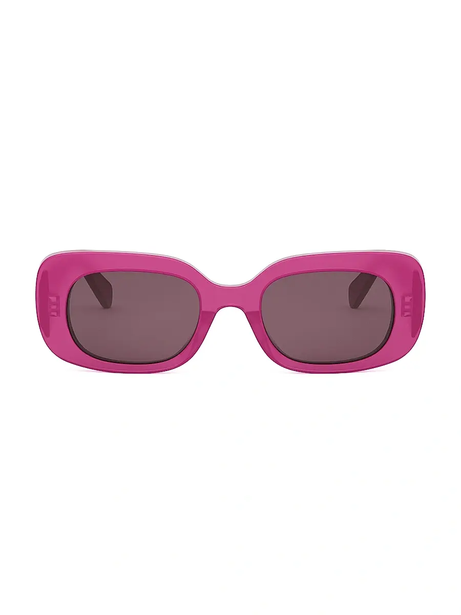 Celine Women's Bold 3 Dots 51MM Rectangular Sunglasses | Thumbnail 2