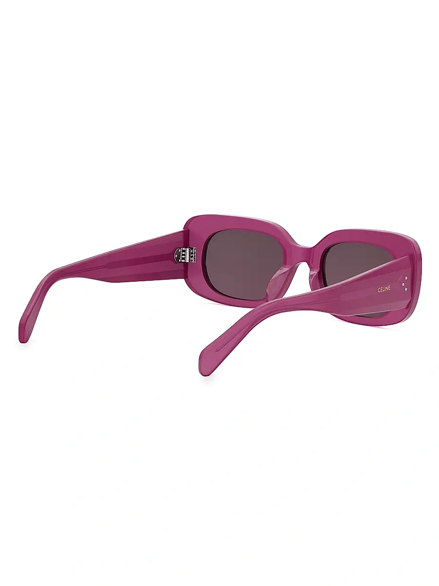 Celine Women's Bold 3 Dots 51MM Rectangular Sunglasses | Thumbnail 6