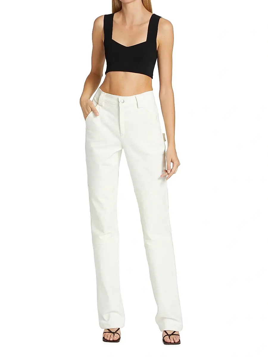 A.L.C. A. L.C. Women's Jordana Compact Knit Bra | Thumbnail 2 A.L.C. A. L.C. Women's Jordana Compact Knit Bra | Thumbnail 2