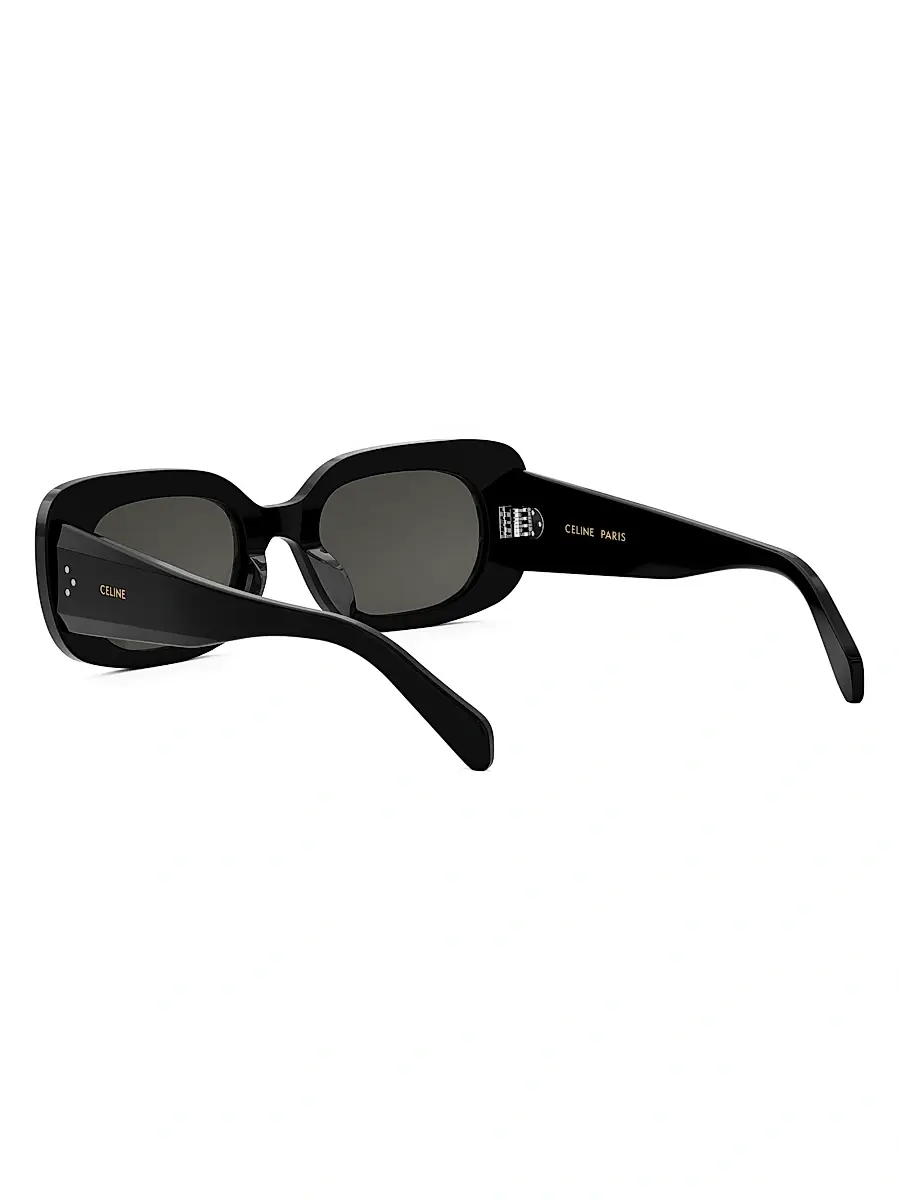 Celine Women's Bold 3 Dots 51MM Rectangular Sunglasses | Thumbnail 4 Celine Women's Bold 3 Dots 51MM Rectangular Sunglasses | Thumbnail 4