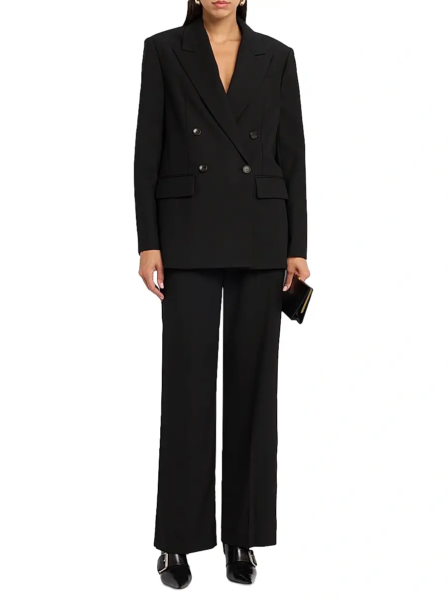 A.L.C. A. L.C. Women's Hirsh Wool Straight-Leg Pants | Thumbnail 2 A.L.C. A. L.C. Women's Hirsh Wool Straight-Leg Pants | Thumbnail 2