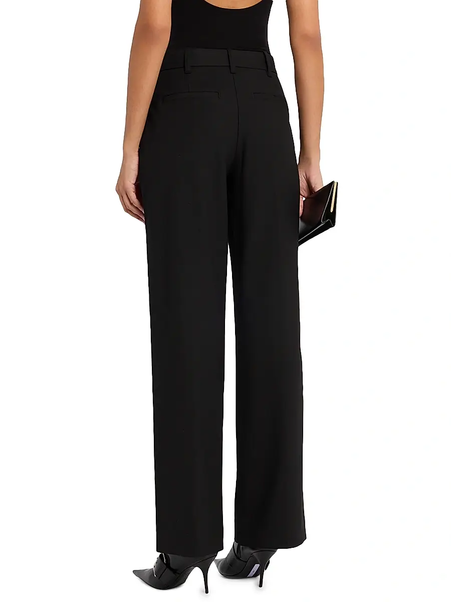 A.L.C. A. L.C. Women's Hirsh Wool Straight-Leg Pants | Thumbnail 4 A.L.C. A. L.C. Women's Hirsh Wool Straight-Leg Pants | Thumbnail 4
