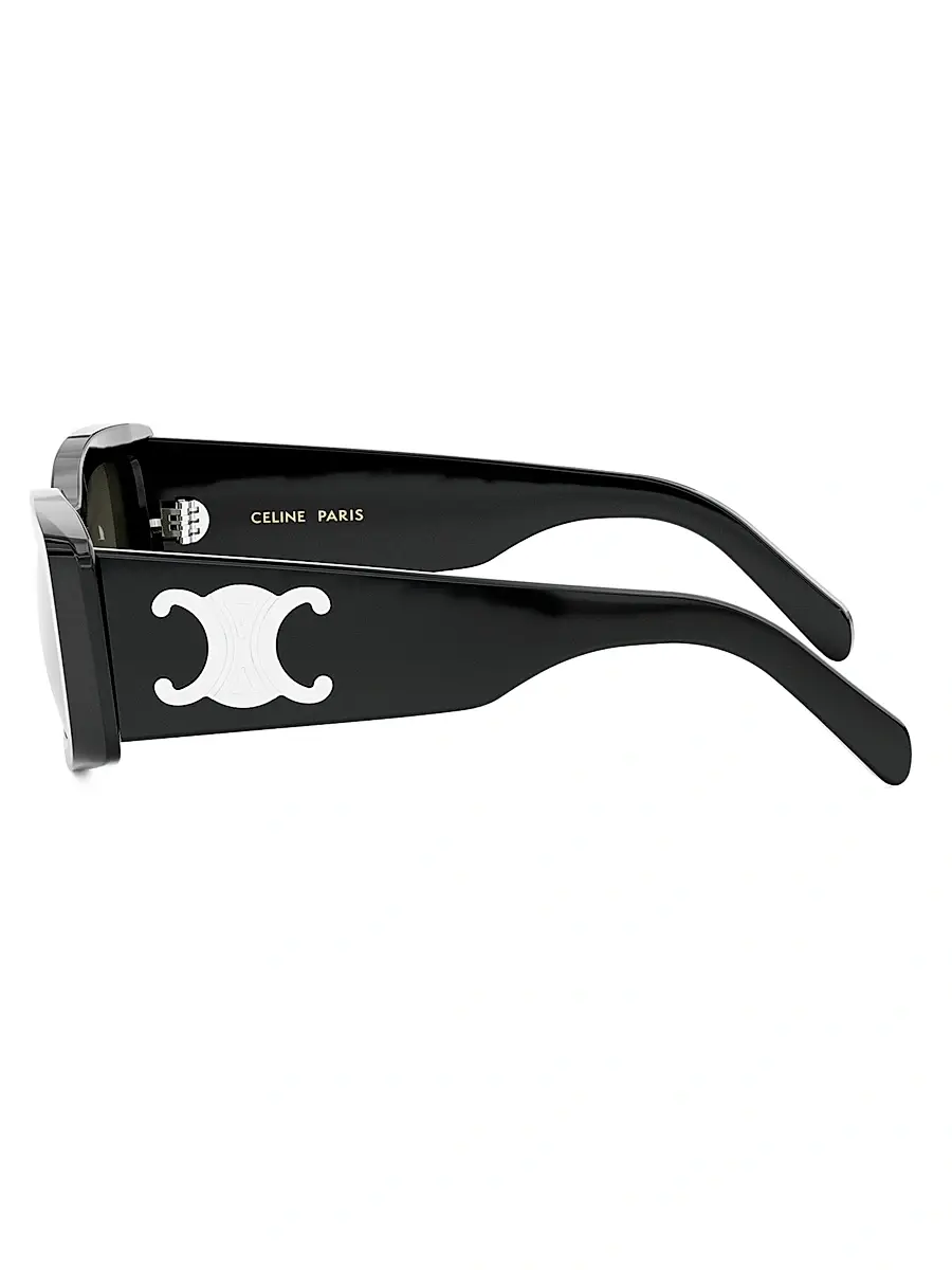 Celine Women's Triomphe 53MM Rectangular Sunglasses | Thumbnail 3 Celine Women's Triomphe 53MM Rectangular Sunglasses | Thumbnail 3