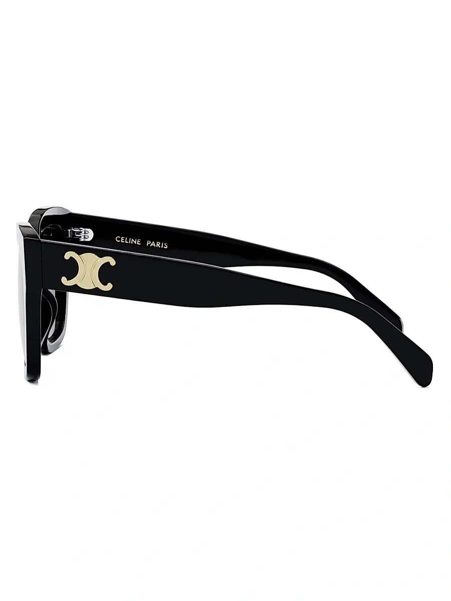 Celine Women's Triomphe 55MM Geometric Sunglasses | Thumbnail 4 Celine Women's Triomphe 55MM Geometric Sunglasses | Thumbnail 4