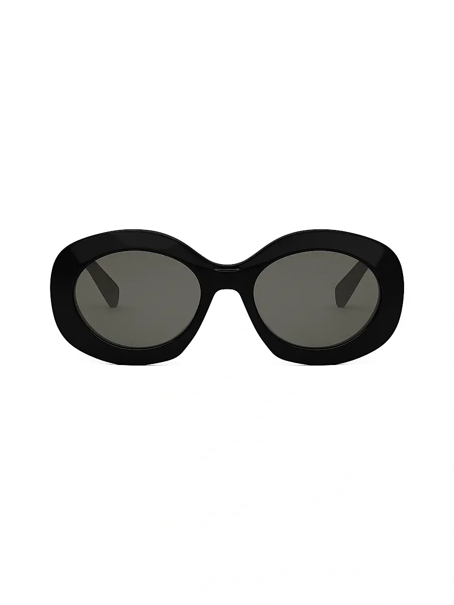Celine Women's Triomphe 54MM Round Sunglasses | Thumbnail 2 Celine Women's Triomphe 54MM Round Sunglasses | Thumbnail 2