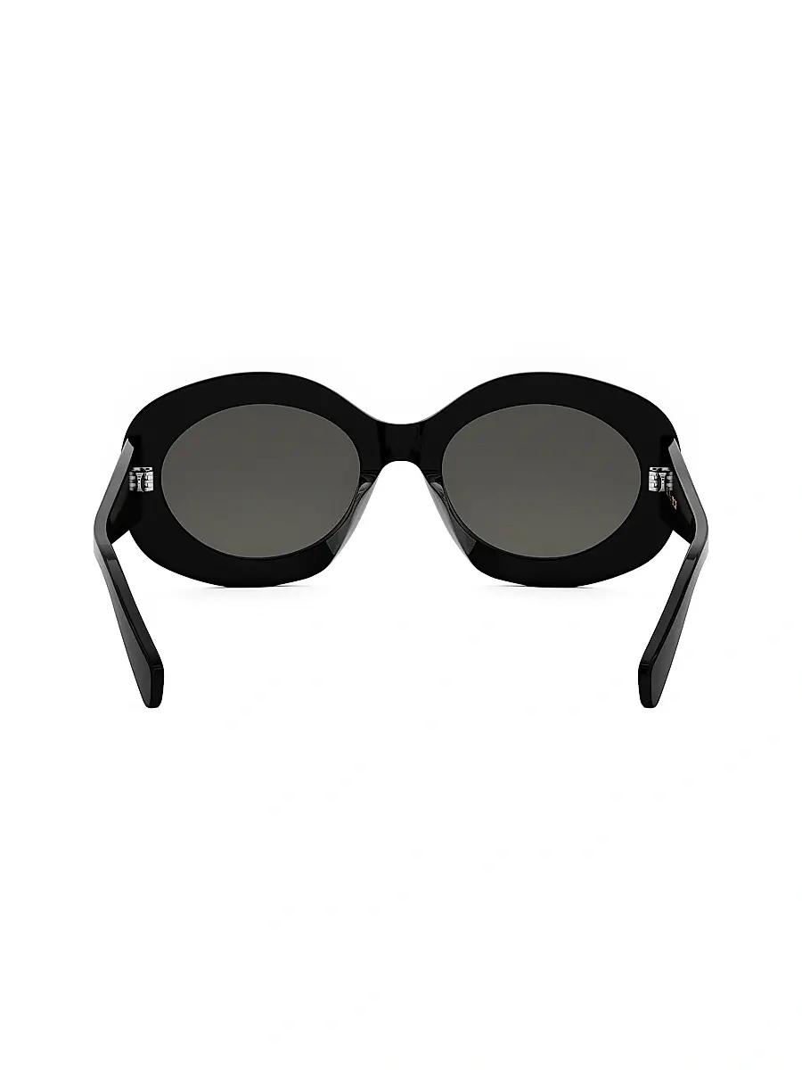 Celine Women's Triomphe 54MM Round Sunglasses | Thumbnail 5 Celine Women's Triomphe 54MM Round Sunglasses | Thumbnail 5