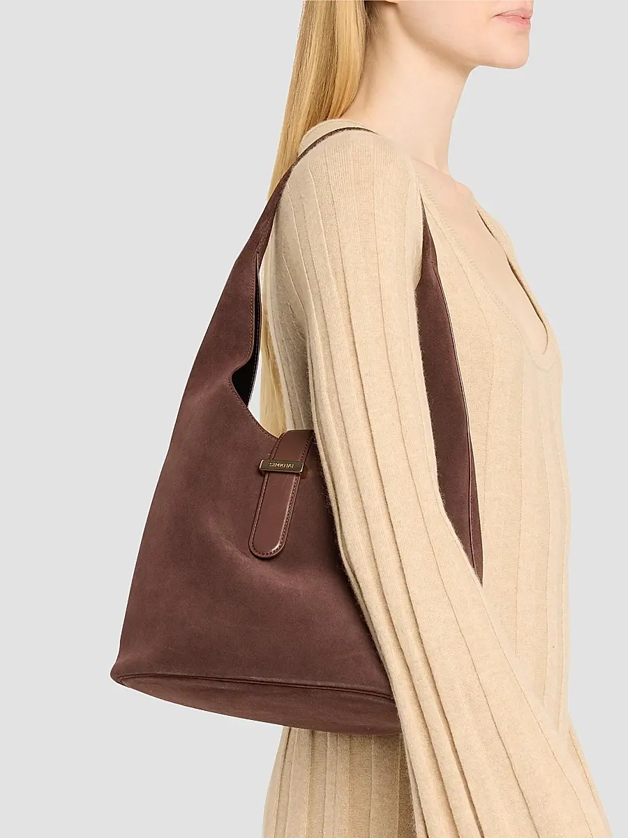 Simkhai Women's Khai Suede Hobo Bag | Thumbnail 2 Simkhai Women's Khai Suede Hobo Bag | Thumbnail 2