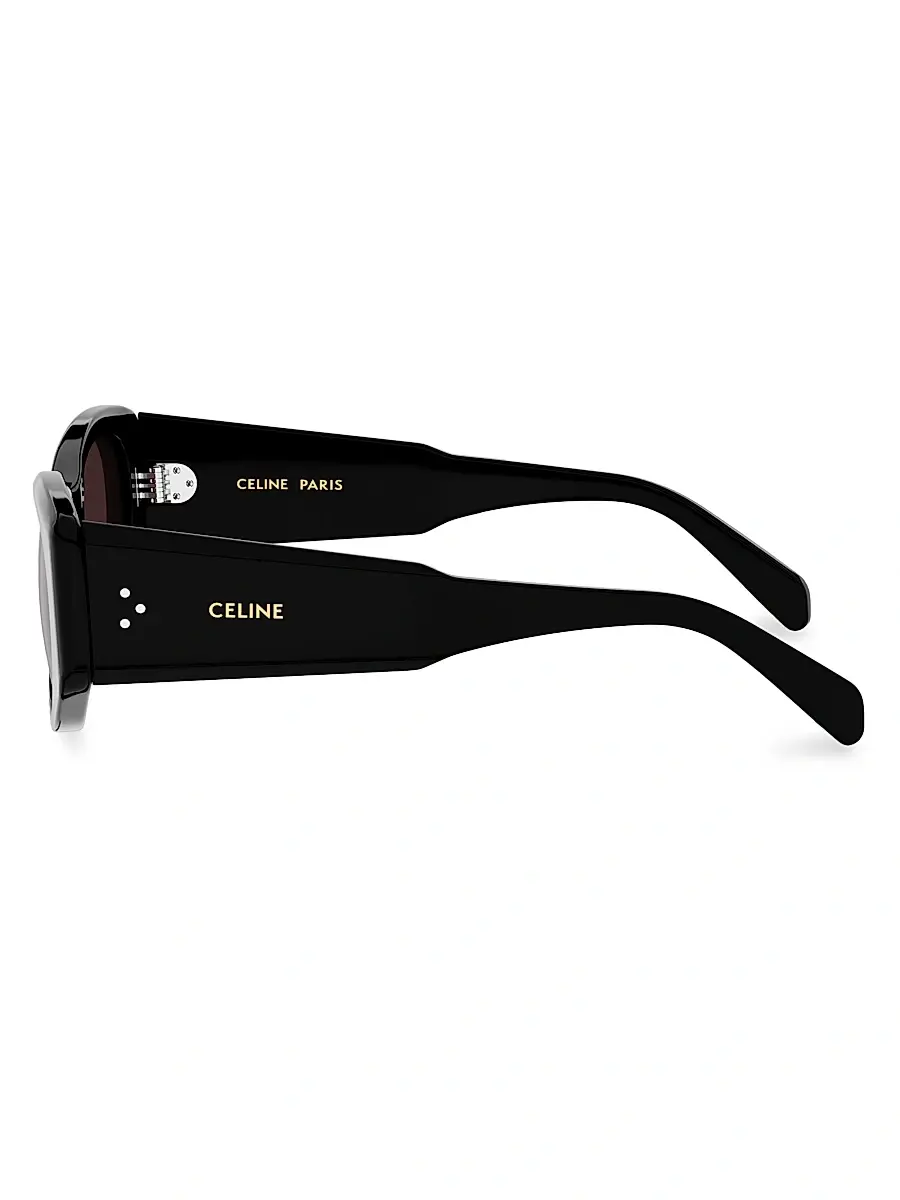 Celine Women's 3 Dots 54MM Rectangular Sunglasses | Thumbnail 3 Celine Women's 3 Dots 54MM Rectangular Sunglasses | Thumbnail 3