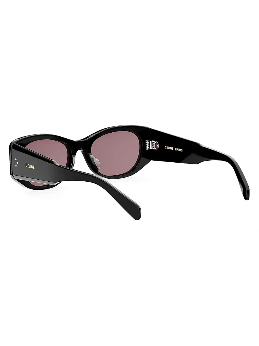 Celine Women's 3 Dots 54MM Rectangular Sunglasses | Thumbnail 4 Celine Women's 3 Dots 54MM Rectangular Sunglasses | Thumbnail 4