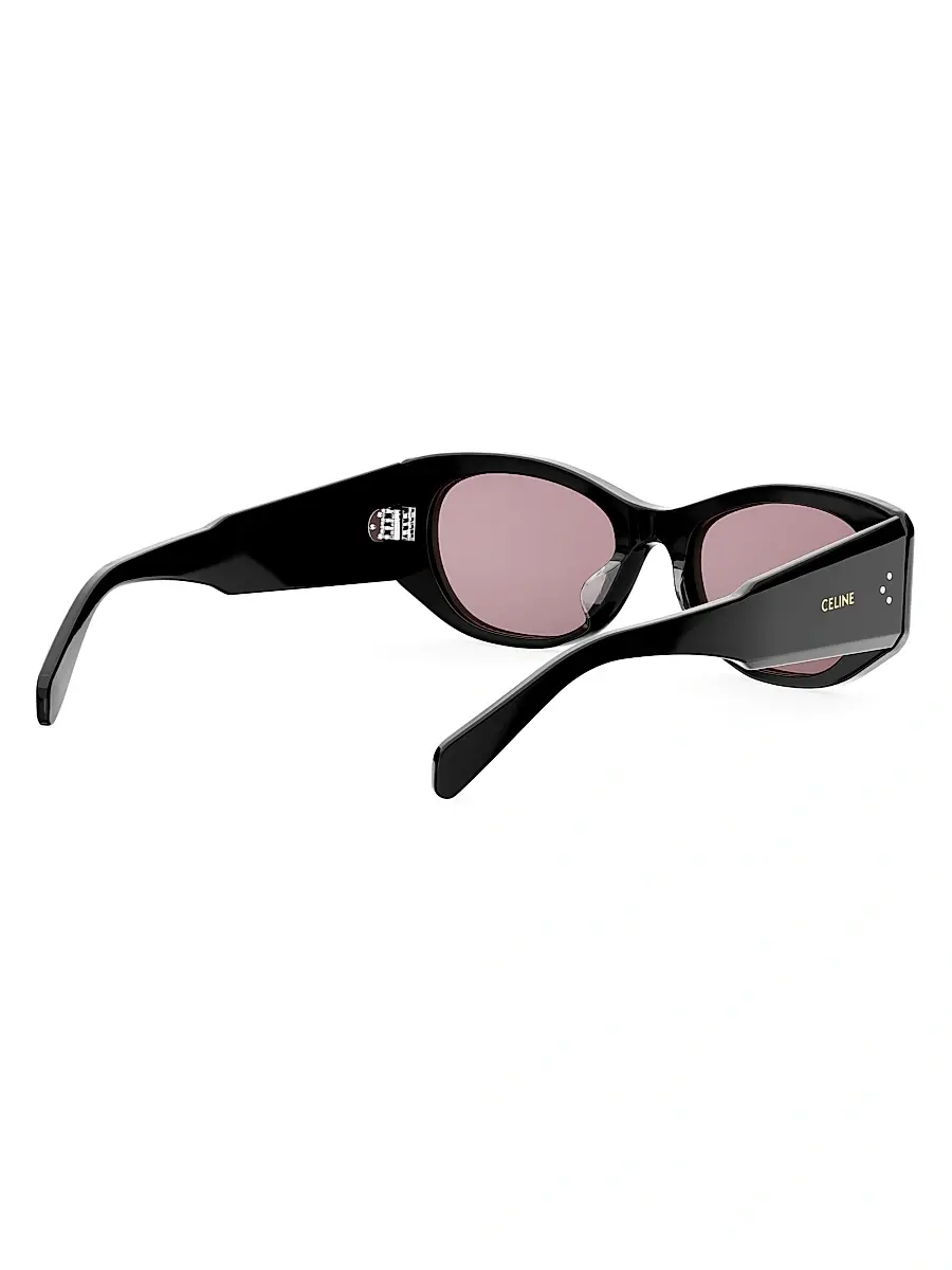 Celine Women's 3 Dots 54MM Rectangular Sunglasses | Thumbnail 6 Celine Women's 3 Dots 54MM Rectangular Sunglasses | Thumbnail 6
