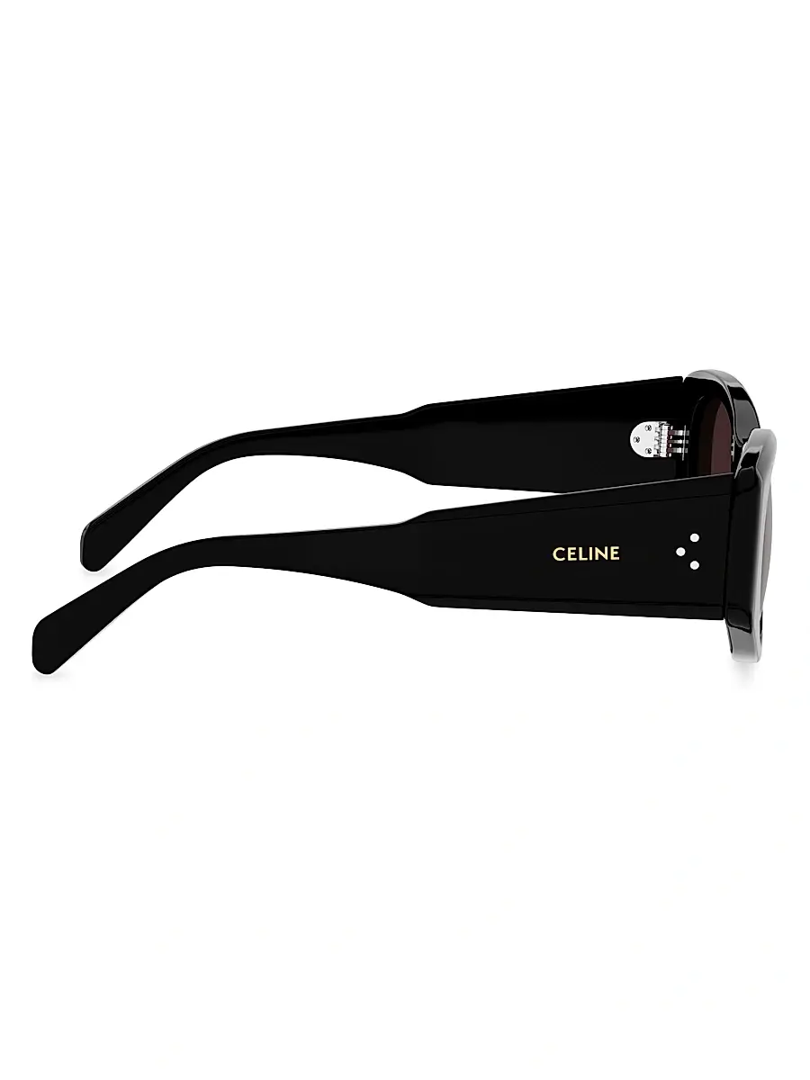 Celine Women's 3 Dots 54MM Rectangular Sunglasses | Thumbnail 7 Celine Women's 3 Dots 54MM Rectangular Sunglasses | Thumbnail 7