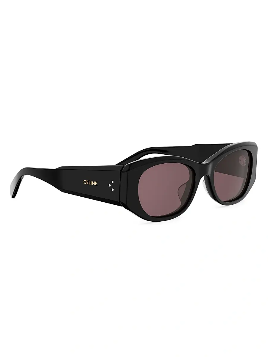 Celine Women's 3 Dots 54MM Rectangular Sunglasses | Thumbnail 8 Celine Women's 3 Dots 54MM Rectangular Sunglasses | Thumbnail 8