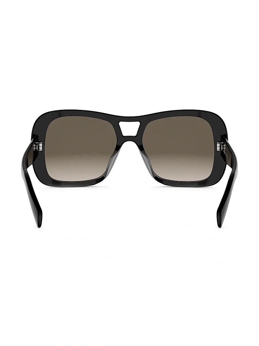 Celine Women's Triomphe 55MM Pilot Sunglasses | Thumbnail 5