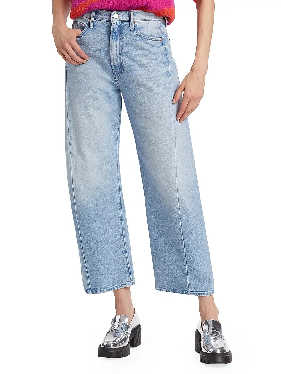 Mother Women's The Half Pipe High-Rise Straight-Leg Ankle Jeans | Thumbnail 3 Mother Women's The Half Pipe High-Rise Straight-Leg Ankle Jeans | Thumbnail 3