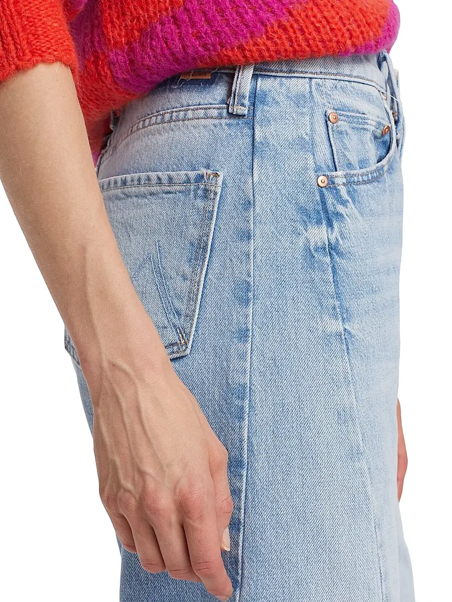 Mother Women's The Half Pipe High-Rise Straight-Leg Ankle Jeans | Thumbnail 6 Mother Women's The Half Pipe High-Rise Straight-Leg Ankle Jeans | Thumbnail 6