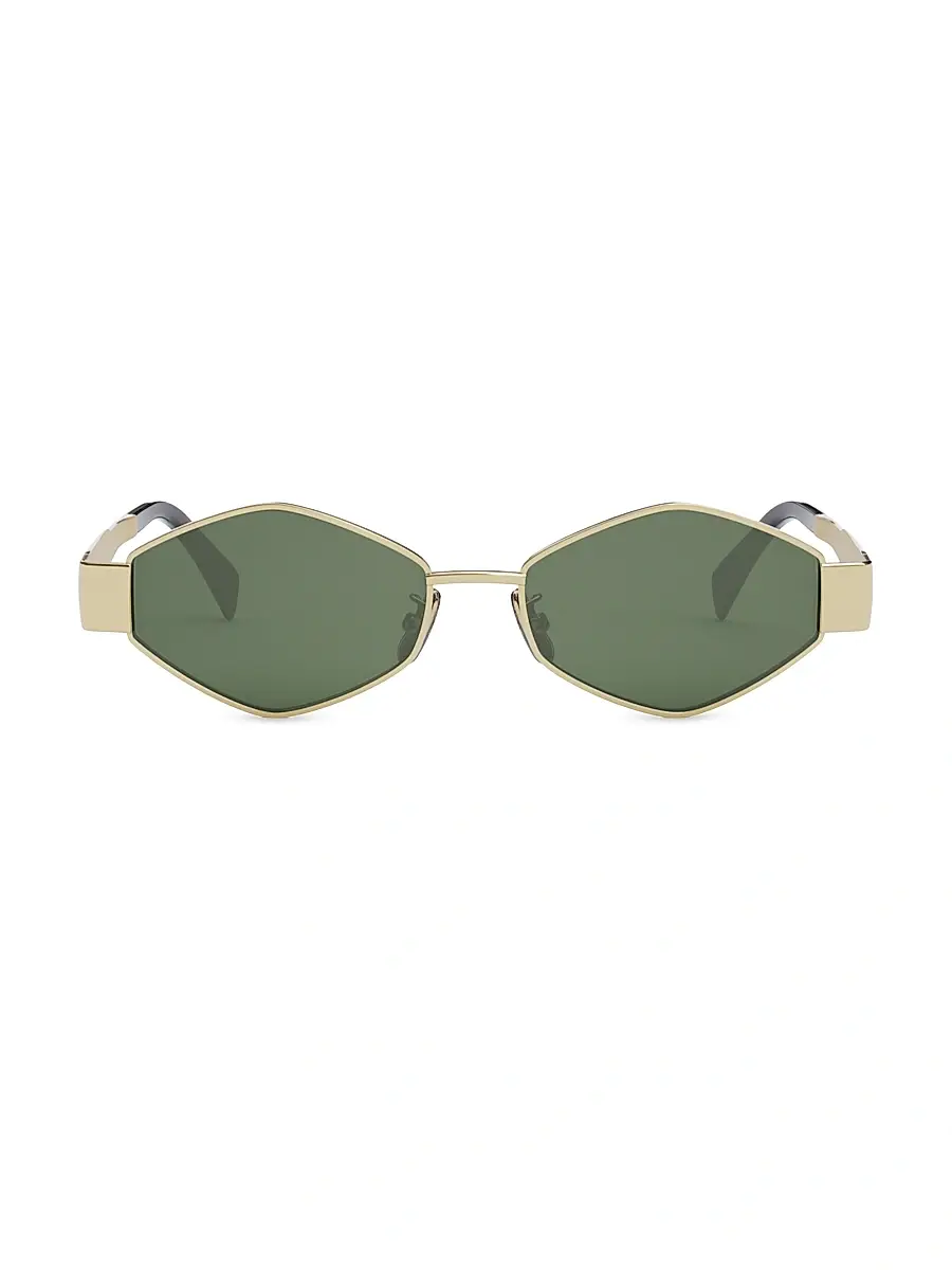 Celine Women's Metal Triomphe 54MM Geometric Sunglasses | Thumbnail 2 Celine Women's Metal Triomphe 54MM Geometric Sunglasses | Thumbnail 2