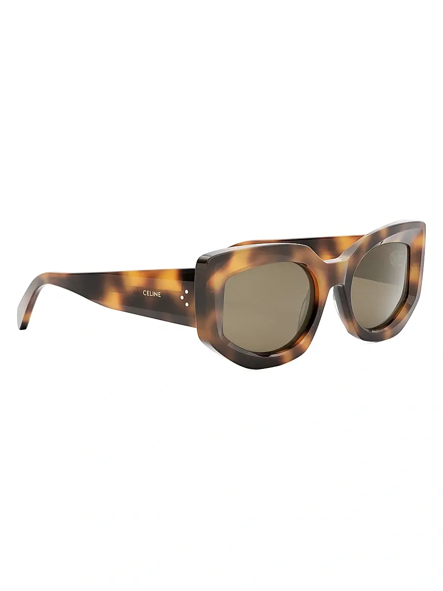 Celine Women's Bold Three Dots 54MM Butterfly Sunglasses | Thumbnail 8 Celine Women's Bold Three Dots 54MM Butterfly Sunglasses | Thumbnail 8