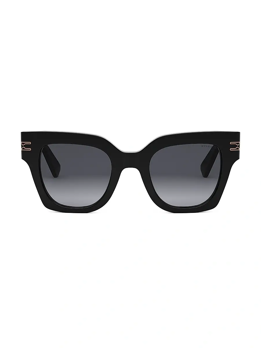 BVLGARI Women's B. ZERO1 49MM Butterfly Sunglasses | Thumbnail 2
