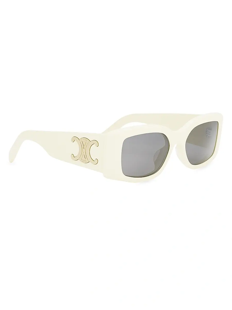 Celine Women's Triomphe 53MM Rectangular Sunglasses | Thumbnail 8 Celine Women's Triomphe 53MM Rectangular Sunglasses | Thumbnail 8