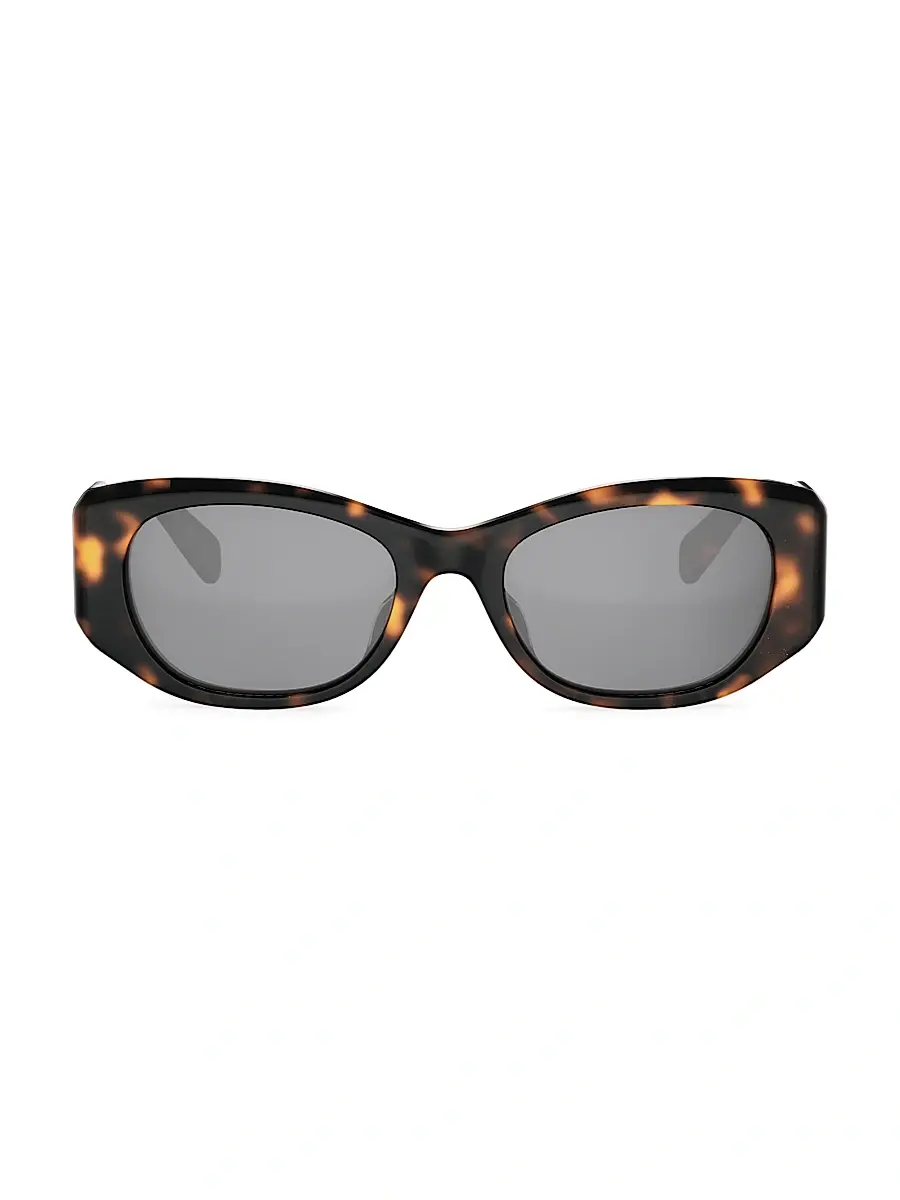 Celine Women's 3 Dots 54MM Rectangular Sunglasses | Thumbnail 2