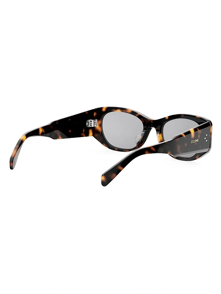 Celine Women's 3 Dots 54MM Rectangular Sunglasses | Thumbnail 6