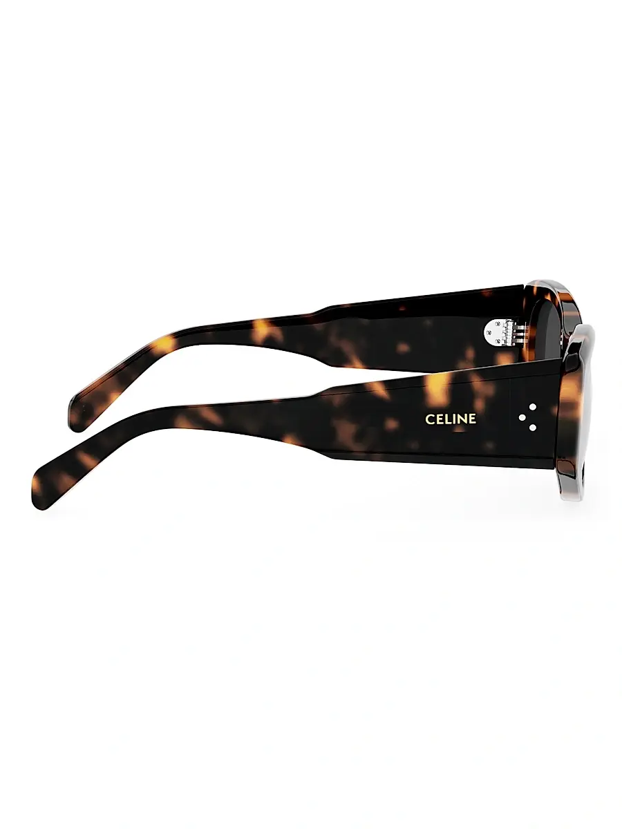 Celine Women's 3 Dots 54MM Rectangular Sunglasses | Thumbnail 7