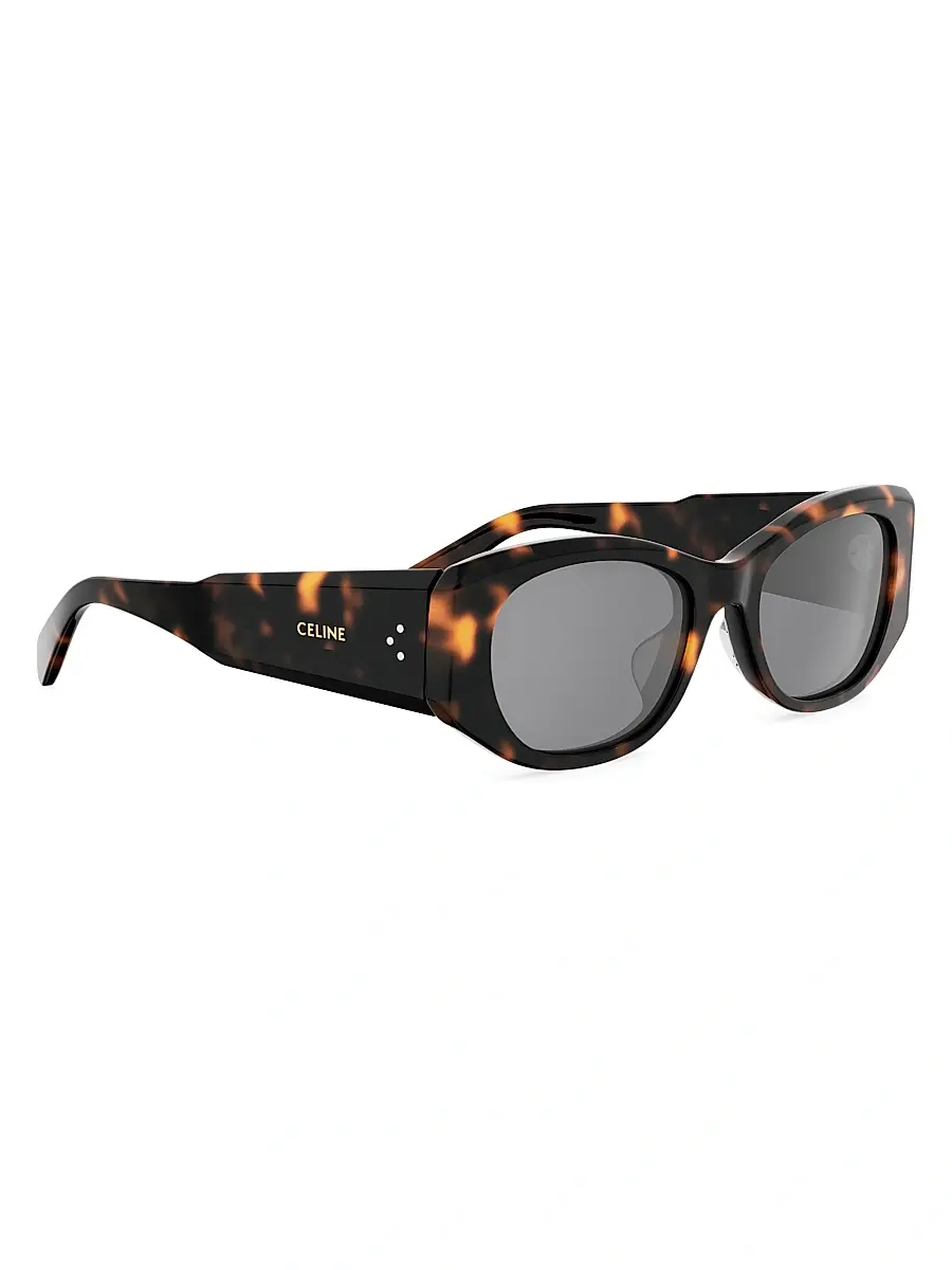Celine Women's 3 Dots 54MM Rectangular Sunglasses | Thumbnail 8