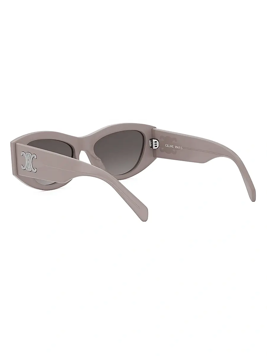 Celine Women's Triomphe 55MM Geometric Sunglasses | Thumbnail 4 Celine Women's Triomphe 55MM Geometric Sunglasses | Thumbnail 4