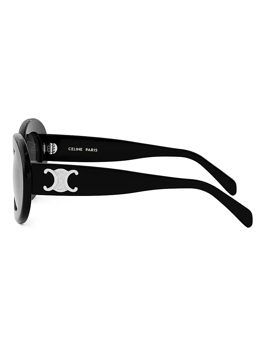 Celine Women's Triomphe 53MM Round Sunglasses | Thumbnail 3 Celine Women's Triomphe 53MM Round Sunglasses | Thumbnail 3