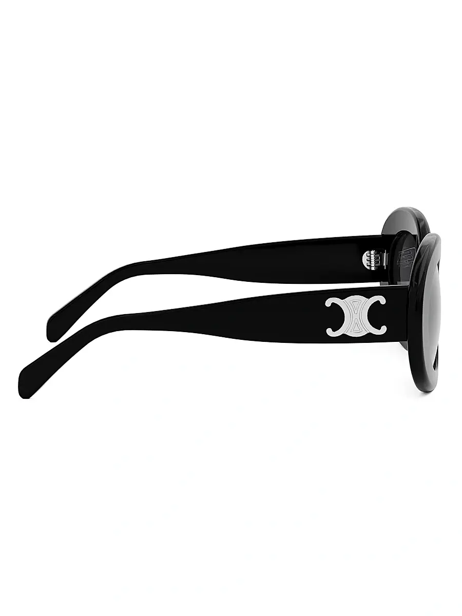 Celine Women's Triomphe 53MM Round Sunglasses | Thumbnail 7 Celine Women's Triomphe 53MM Round Sunglasses | Thumbnail 7
