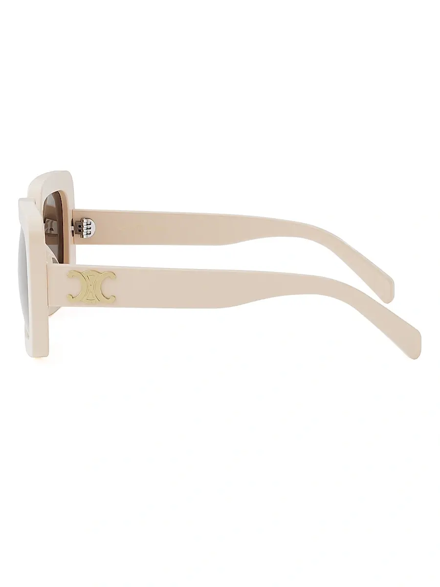 Celine Women's Triomphe 56MM Square Sunglasses | Thumbnail 3
