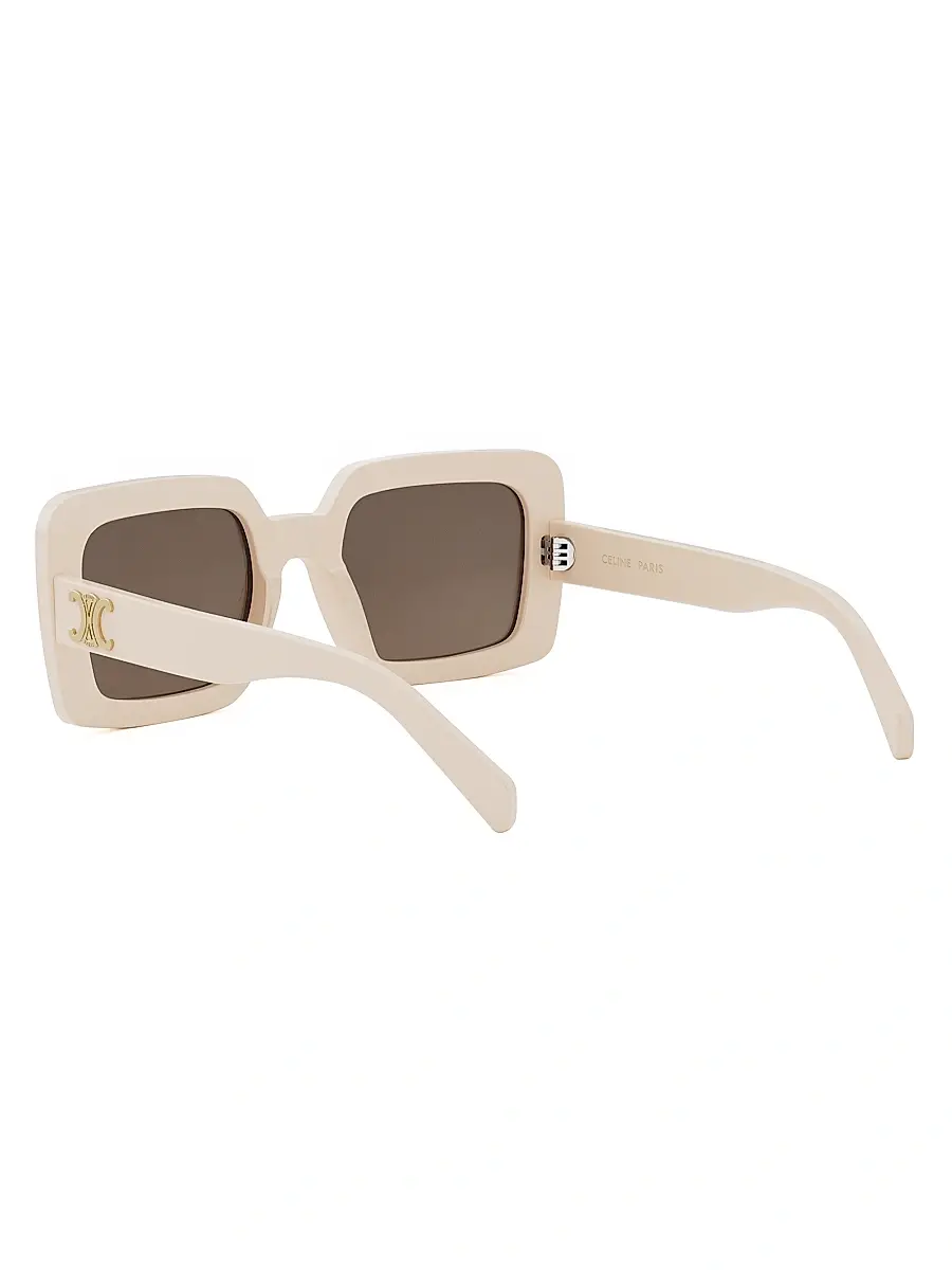 Celine Women's Triomphe 56MM Square Sunglasses | Thumbnail 4