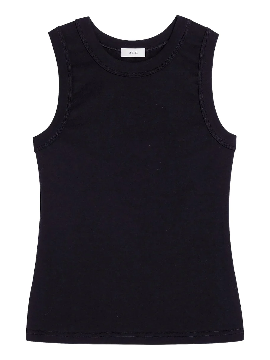 A. L.C. Women's Hadley Rib-Knit Cotton Tank A. L.C. Women's Hadley Rib-Knit Cotton Tank