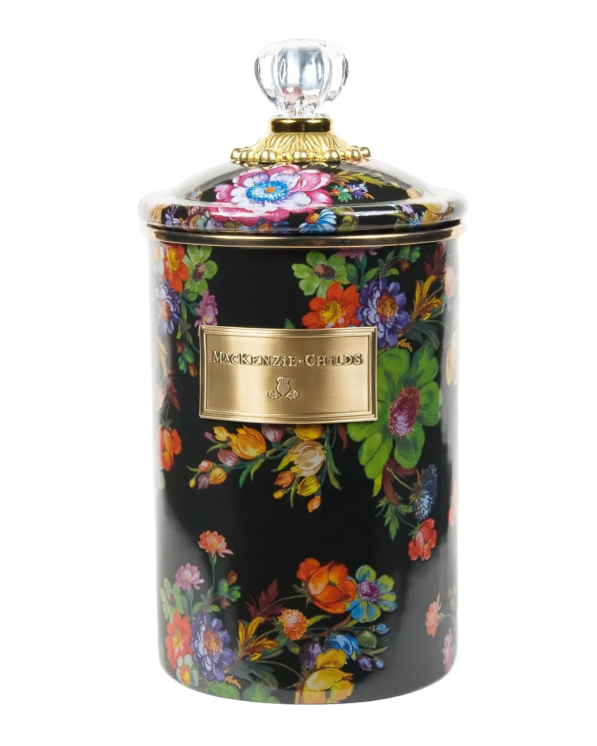 MacKenzie-Childs Flower Market Canister, Large