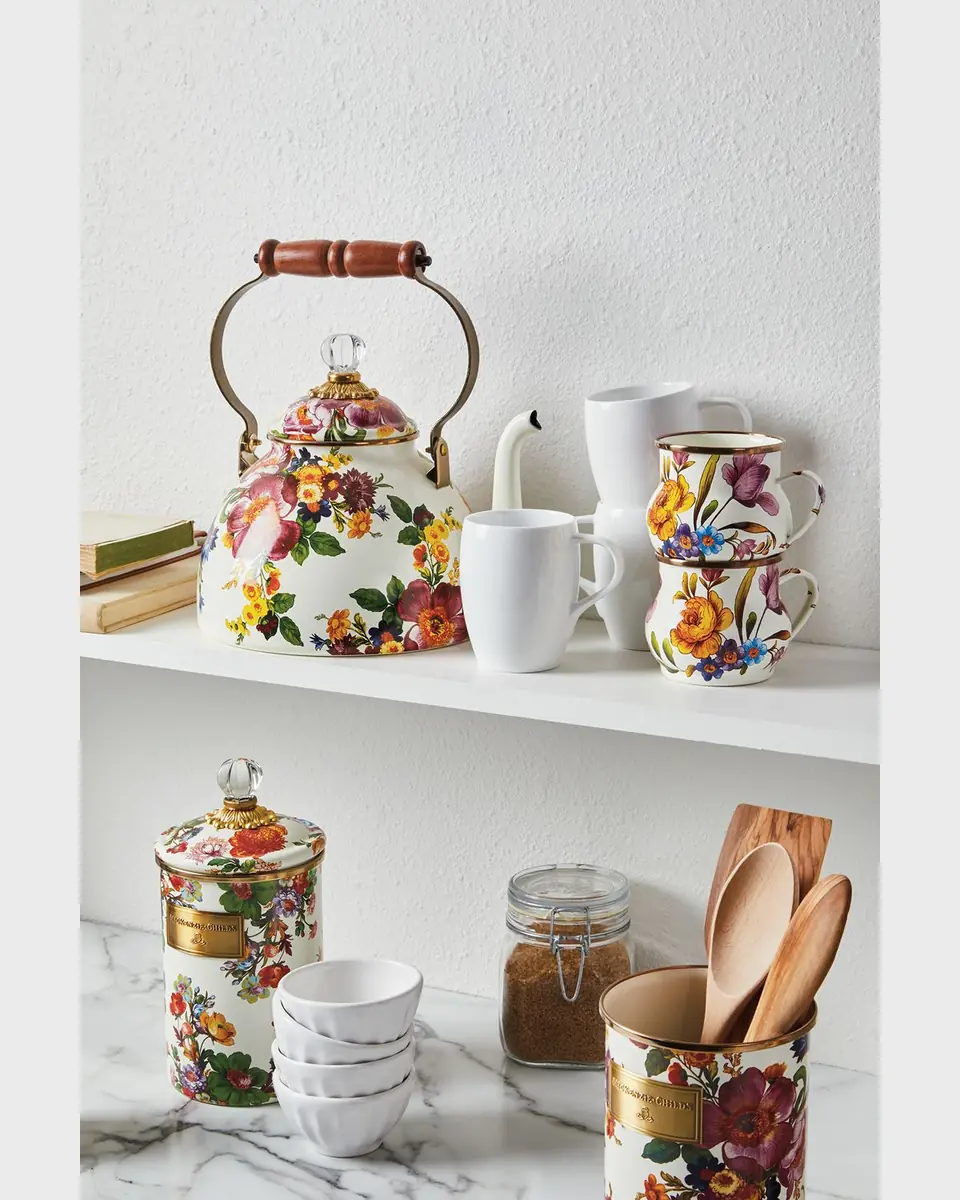 MacKenzie-Childs Flower Market Three-Quart Tea Kettle | Thumbnail 4 MacKenzie-Childs Flower Market Three-Quart Tea Kettle | Thumbnail 4