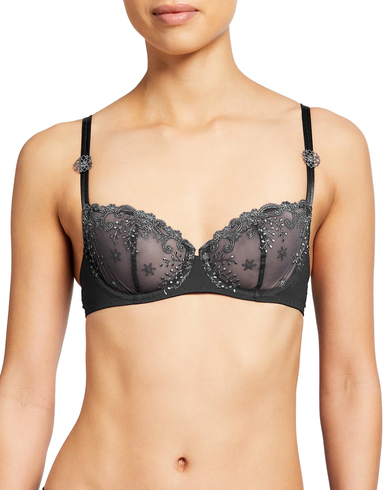Delice Embroidered Demi Bra Delice Embroidered Demi Bra