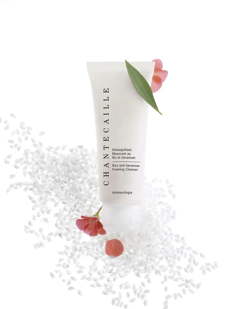 CHANTECAILLE Rice and Geranium Foaming Cleanser, 2.5 oz. | Thumbnail 3 CHANTECAILLE Rice and Geranium Foaming Cleanser, 2.5 oz. | Thumbnail 3