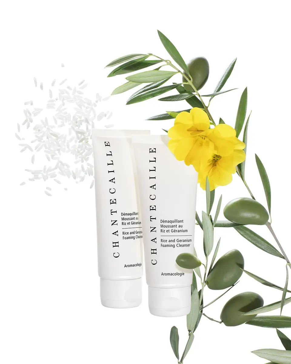 CHANTECAILLE Rice and Geranium Foaming Cleanser, 2.5 oz. | Thumbnail 4 CHANTECAILLE Rice and Geranium Foaming Cleanser, 2.5 oz. | Thumbnail 4