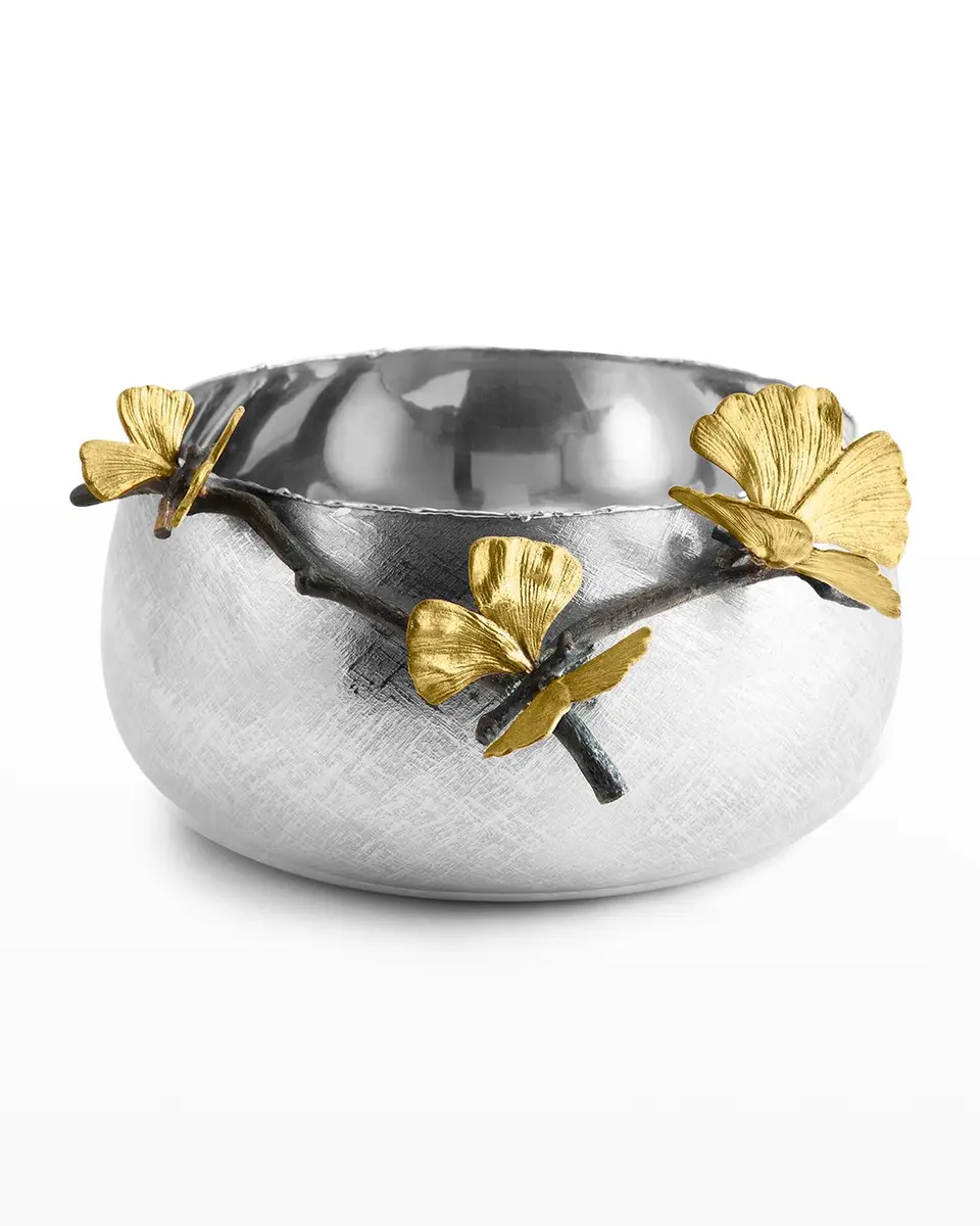 Michael Aram Butterfly Ginkgo Serve Bowl | Thumbnail 3 Michael Aram Butterfly Ginkgo Serve Bowl | Thumbnail 3