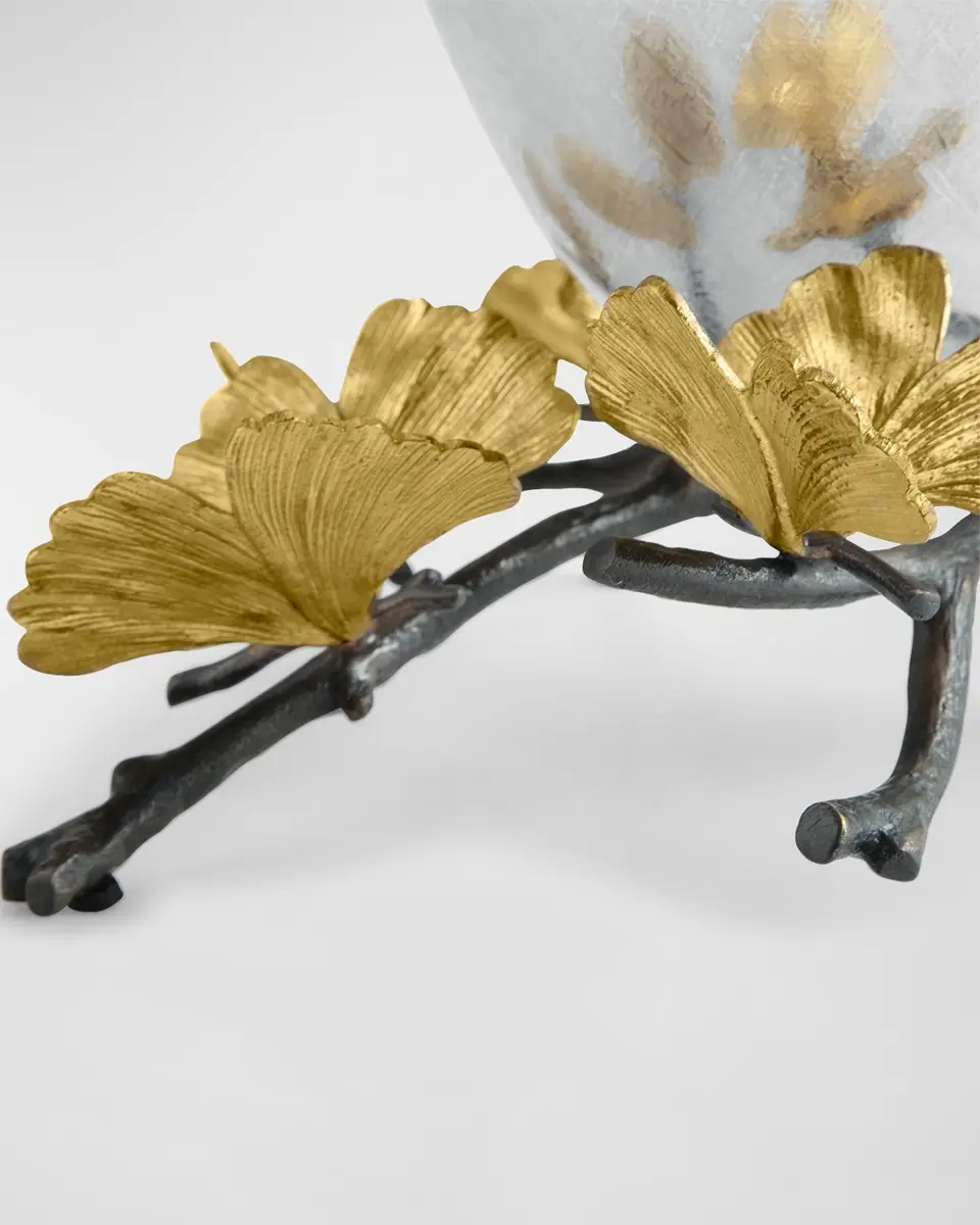 Michael Aram Butterfly Ginkgo Vase, Medium | Thumbnail 4 Michael Aram Butterfly Ginkgo Vase, Medium | Thumbnail 4