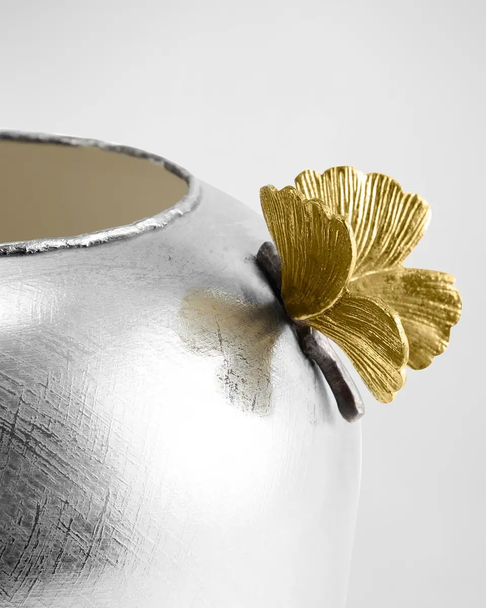 Michael Aram Butterfly Ginkgo Vase, Medium | Thumbnail 6 Michael Aram Butterfly Ginkgo Vase, Medium | Thumbnail 6