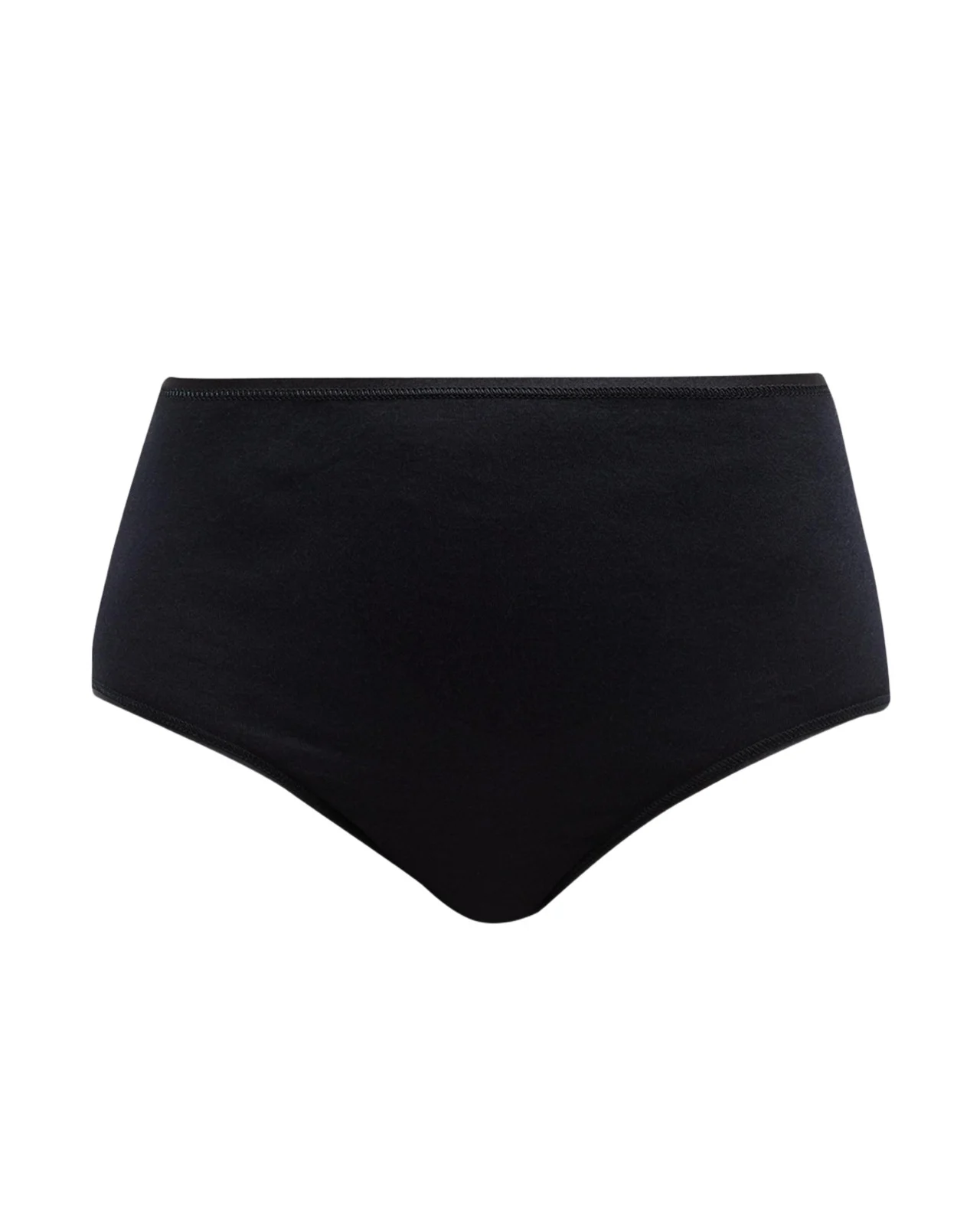 Cotton Seamless Satin-Trim Briefs Cotton Seamless Satin-Trim Briefs