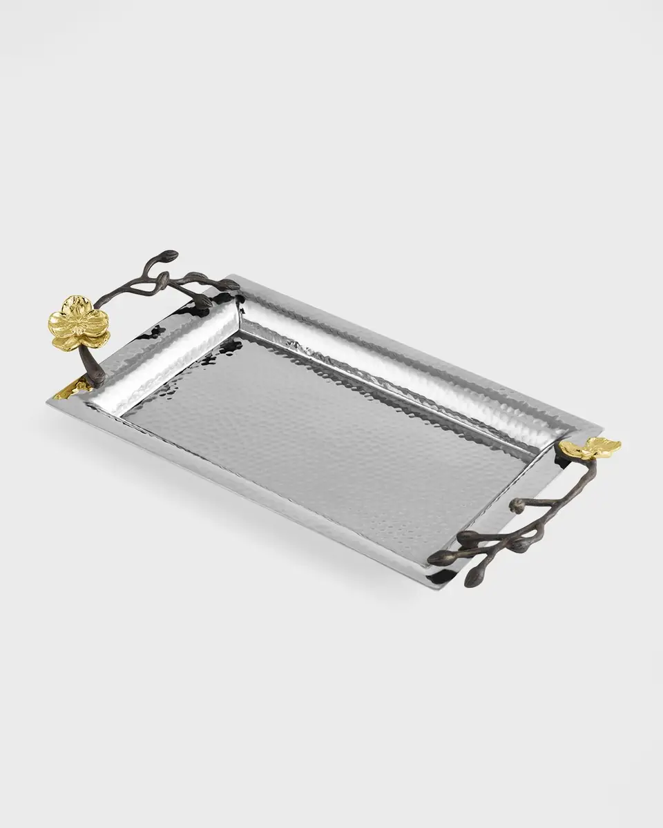 Michael Aram Gold Orchid Mini Tray | Thumbnail 2 Michael Aram Gold Orchid Mini Tray | Thumbnail 2