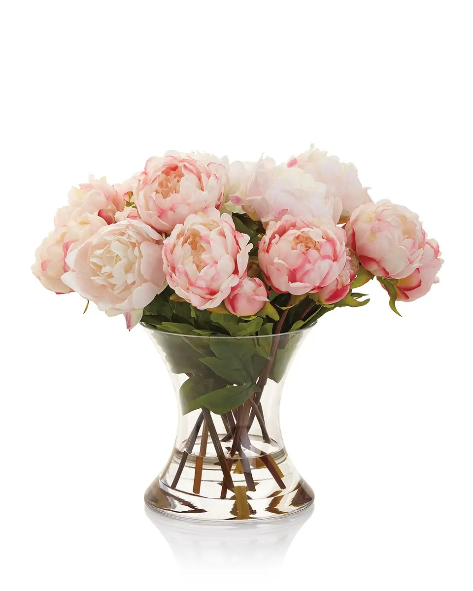 John-Richard Collection Peonies N Pink Faux-Floral Arrangement | Thumbnail 2 John-Richard Collection Peonies N Pink Faux-Floral Arrangement | Thumbnail 2