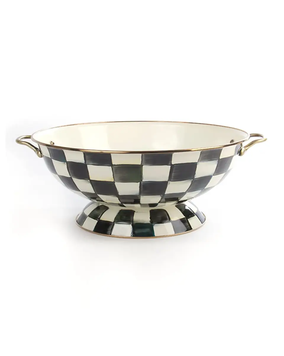 MacKenzie-Childs Courtly Check Everything Bowl | Thumbnail 2 MacKenzie-Childs Courtly Check Everything Bowl | Thumbnail 2