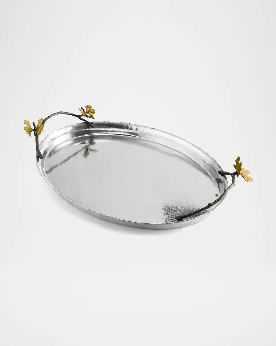 Michael Aram Butterfly Ginkgo Oval Tray | Thumbnail 2 Michael Aram Butterfly Ginkgo Oval Tray | Thumbnail 2