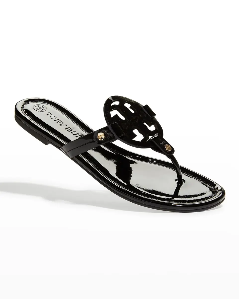 Tory Burch Miller Patent Leather Sandals | Thumbnail 7 Tory Burch Miller Patent Leather Sandals | Thumbnail 7