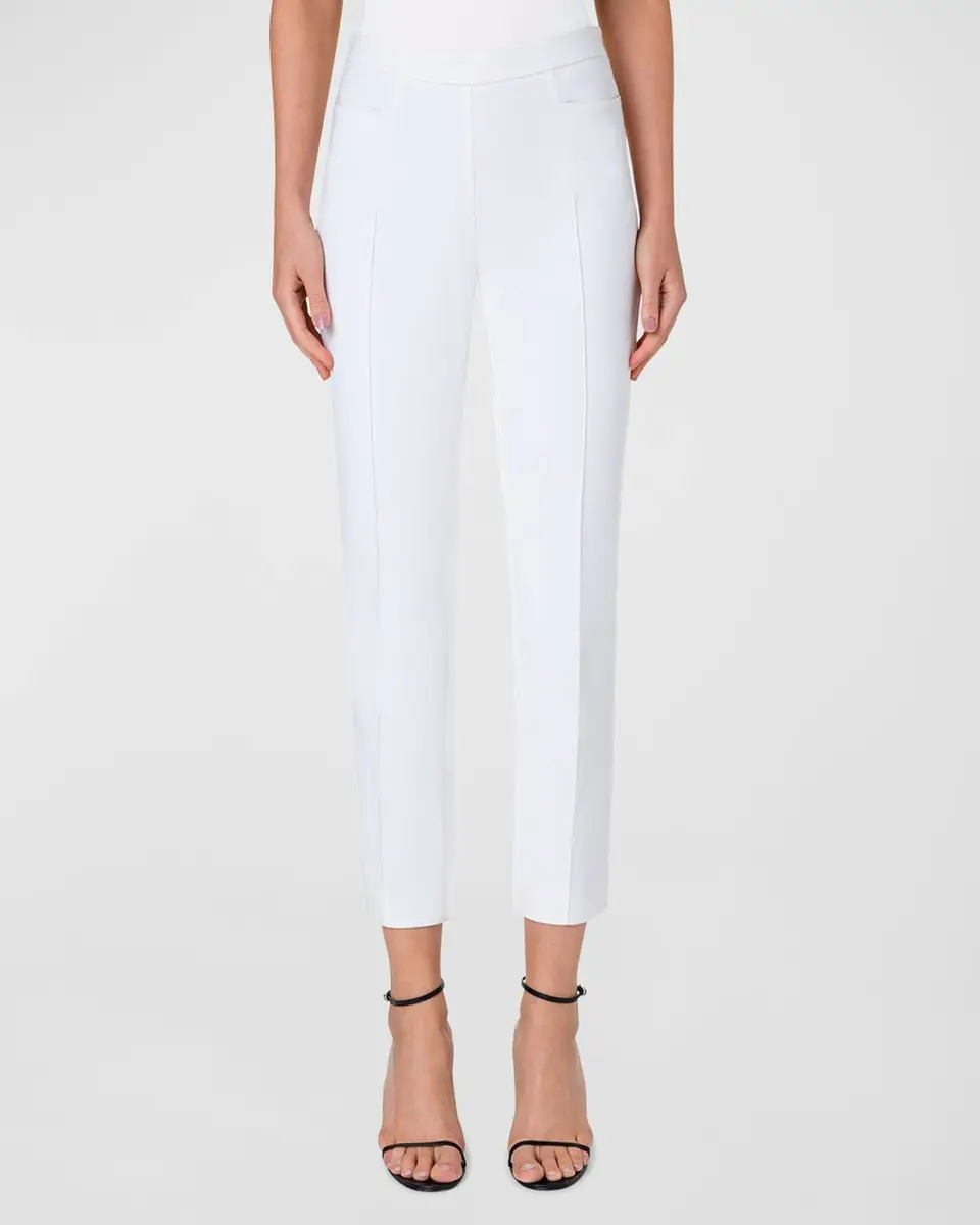 Akris punto Franca Techno-Cotton Pants | Thumbnail 2 Akris punto Franca Techno-Cotton Pants | Thumbnail 2